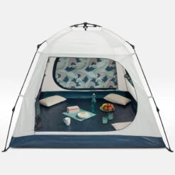 Quechua Abri De Camping 4 Places - Base Easy Fresh - Polyvalent, Instantané à Arceaux -Camping En Plein Air Boutique abri de camping 4 places base easy fresh polyvalent instantane a arceaux 2