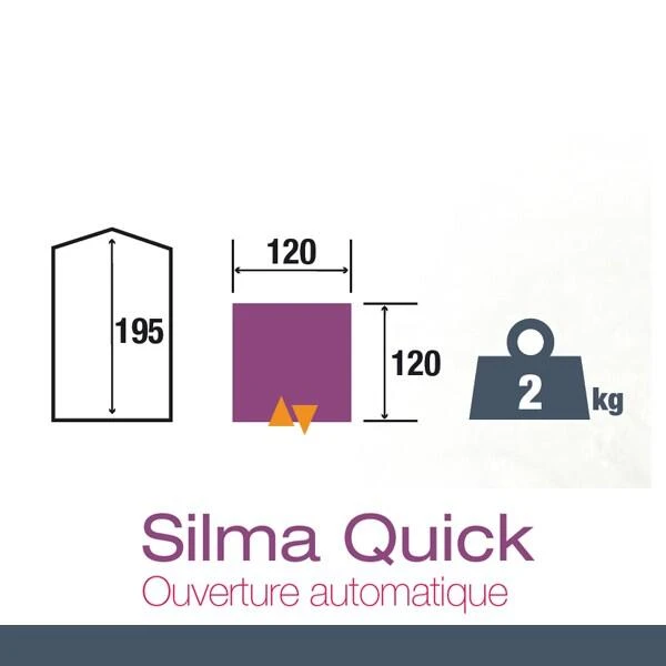 Abri de camping Trigano SILMA QUICK Abri De Camping Trigano SILMA QUICK -Camping En Plein Air Boutique abri de camping trigano silma quick 2
