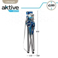 AKTIVE - Chaise De Camping Avec Porte-Gobelet -Camping En Plein Air Boutique aktive chaise de camping avec porte gobelet 6