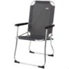 AKTIVE - Chaise Pliante Camping Fixe En Aluminium 54 X 57 X 91 Cm, Gris -Camping En Plein Air Boutique aktive chaise pliante camping fixe en aluminium 54 x 57 x 91 cm gris