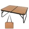 AKTIVE - Table De Camping Pliante Effet Bambou, 60x40x25 Cm -Camping En Plein Air Boutique aktive table de camping pliante effet bambou 60x40x25 cm