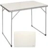 AKTIVE - Table Pliante En Aluminium Et Bois. Table De Camping 80x60x70 Cm -Camping En Plein Air Boutique aktive table pliante en aluminium et bois table de camping 80x60x70 cm