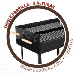 Barbecue Au Charbon De Bois Portable Aktive Double Grill -Camping En Plein Air Boutique barbecue au charbon de bois portable aktive double grill 2