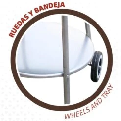 Barbecue Portable Rond 4 Hauteurs Aktive -Camping En Plein Air Boutique barbecue portable rond 4 hauteurs aktive 4