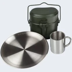 Batterie De Cuisine De Camping, Assiette Plate Et Tasse Isotherme Set 4 Batterie De Cuisine De Camping, Assiette Plate Et Tasse Isotherme Set -Camping En Plein Air Boutique batterie de cuisine de camping assiette plate et tasse isotherme set 2