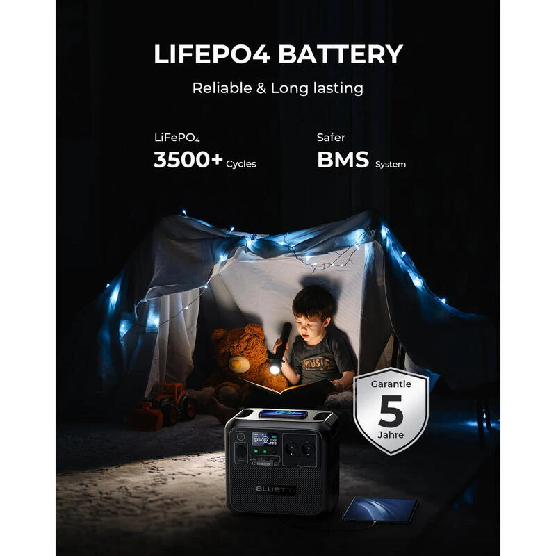 BLUETTI Générateur Électrique Portable AC180 1152Wh Batterie LiFePO4 pour Voyage BLUETTI Générateur Électrique Portable AC180 1152Wh Batterie LiFePO4 Pour Voyage -Camping En Plein Air Boutique bluetti generateur electrique portable ac180 1152wh batterie lifepo4 pour voyage 6