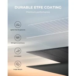 BLUETTI Panneau Solaire PV120 120W Pour Centrales Électriques EB3A Pour Camping -Camping En Plein Air Boutique bluetti panneau solaire pv120 120w pour centrales electriques eb3a pour camping 3