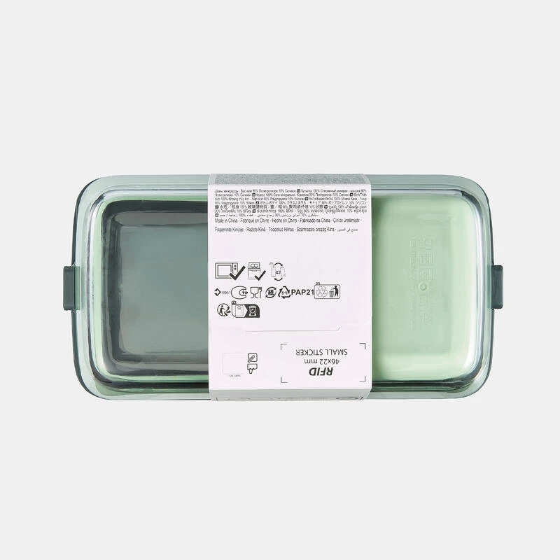 Boite de conservation en verre - 1 litre - Alimentaire Quechua Boite De Conservation En Verre - 1 Litre - Alimentaire -Camping En Plein Air Boutique boite de conservation en verre 1 litre alimentaire 3