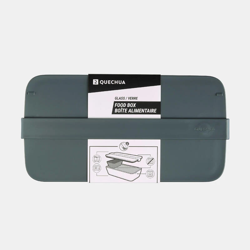 Boite de conservation en verre - 1 litre - Alimentaire Quechua Boite De Conservation En Verre - 1 Litre - Alimentaire -Camping En Plein Air Boutique boite de conservation en verre 1 litre alimentaire 4