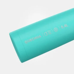 Quechua Bouteille Isotherme Inox 0,4L Avec Gobelet Pour La Randonnée - Turquoise 4 Quechua Bouteille Isotherme Inox 0,4L Avec Gobelet Pour La Randonnée - Turquoise -Camping En Plein Air Boutique bouteille isotherme inox 04l avec gobelet pour la randonnee turquoise 2
