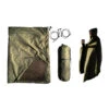 Bushmen Thermo Blanket - Bâche/Bivouac/Poncho/Sous-couverture - Olive -Camping En Plein Air Boutique bushmen thermo blanket bachebivouacponchosous couverture olive