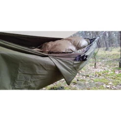 Bushmen Thermo Blanket - Bâche/Bivouac/Poncho/Sous-couverture - Olive -Camping En Plein Air Boutique bushmen thermo blanket bachebivouacponchosous couverture olive 2
