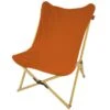 Chaise Longue Tofte - Chaise Relax De Camping - Pliable - Max. 120 Kg - Orange -Camping En Plein Air Boutique chaise longue tofte chaise relax de camping pliable max 120 kg orange