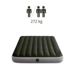 Intex Downy Full Airbed - Lit Gonflable - 191x137x25cm - Avec Accessoires -Camping En Plein Air Boutique downy full airbed lit gonflable 191x137x25cm avec accessoires 2