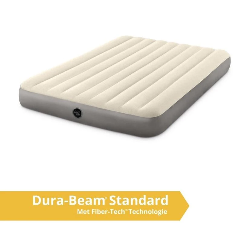Dura Beam - Lit Gonflable - 203x152x25cm - compris les accessoires Intex Dura Beam - Lit Gonflable - 203x152x25cm - Compris Les Accessoires -Camping En Plein Air Boutique dura beam lit gonflable 203x152x25cm compris les accessoires 1