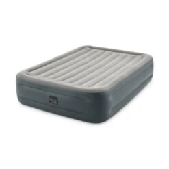 Intex Essential Rest Queen Airbed - Lit Gonflable - 203x152x46cm - Compris Accessoires -Camping En Plein Air Boutique essential rest queen airbed lit gonflable 203x152x46cm compris accessoires 1