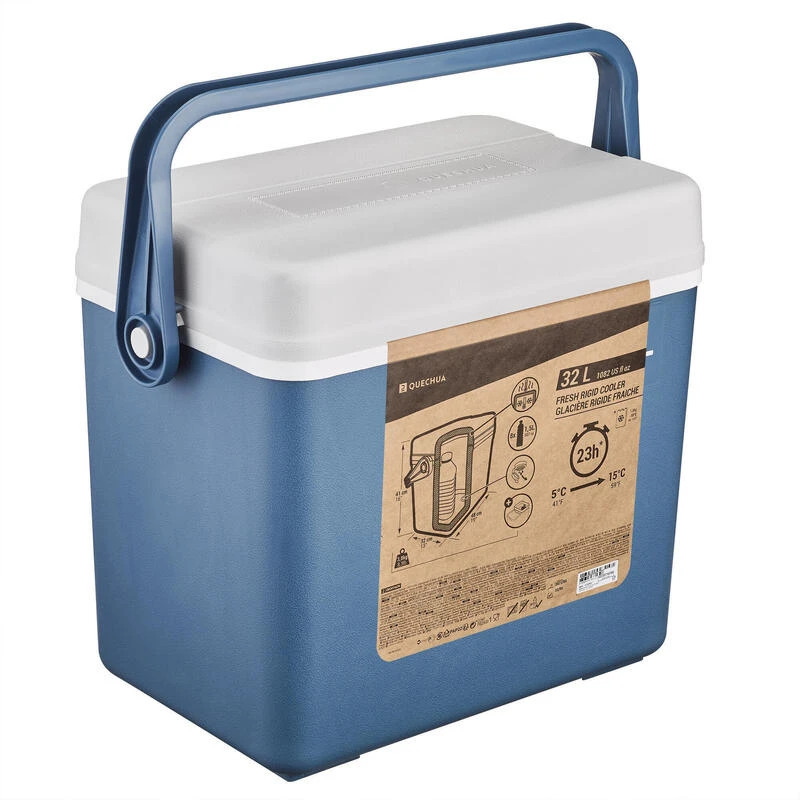 GLACIERE RIGIDE DE CAMPING - 32 LITRES - CONSERVATION AU FRAIS 14 HEURES Quechua GLACIERE RIGIDE DE CAMPING - 32 LITRES - CONSERVATION AU FRAIS 14 HEURES -Camping En Plein Air Boutique glaciere rigide de camping 32 litres conservation au frais 14 heures 4