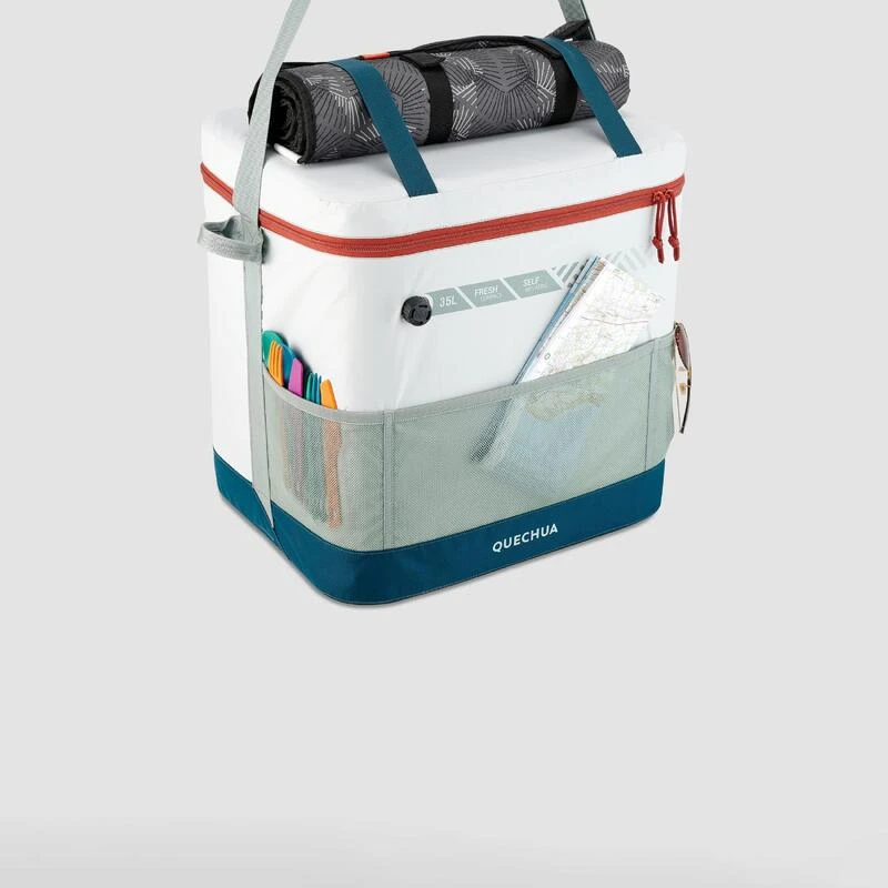 GLACIERE SOUPLE DE CAMPING - 35 LITRES - CONSERVATION AU FRAIS 17 HEURES Quechua GLACIERE SOUPLE DE CAMPING - 35 LITRES - CONSERVATION AU FRAIS 17 HEURES -Camping En Plein Air Boutique glaciere souple de camping 35 litres conservation au frais 17 heures 1