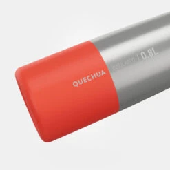 Quechua Gourde Isotherme Inox 0,8L Bouchon à Ouverture Rapide Pour La Randonnée - Rouge -Camping En Plein Air Boutique gourde isotherme inox 08l bouchon a ouverture rapide pour la randonnee rouge 2
