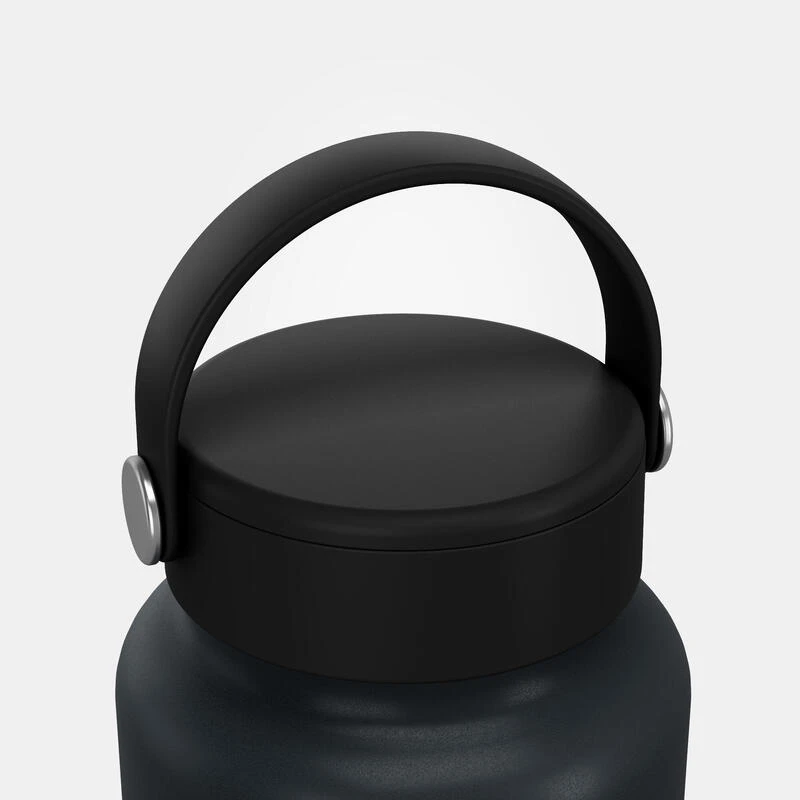 Gourde MH100 isotherme (inox double paroi à vide d'air) 0,95L large ouverture Quechua Gourde MH100 Isotherme (inox Double Paroi à Vide D'air) 0,95L Large Ouverture -Camping En Plein Air Boutique gourde mh100 isotherme inox double paroi a vide dair 095l large ouverture 3