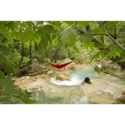 TICKET TO THE MOON Hamac King Size Bordeaux / Jaune -Camping En Plein Air Boutique hamac king size bordeaux jaune 2