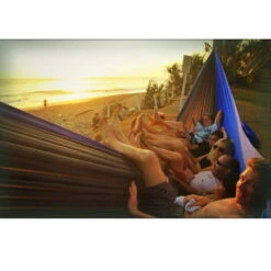 TICKET TO THE MOON Hamac King SizeAqua / Gris Foncé -Camping En Plein Air Boutique hamac king sizeaqua gris fonce 3