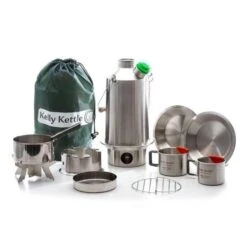 Kelly Kettle Kit 'Base Camp' Ultime - Acier Inoxydable NOUVEAU -Camping En Plein Air Boutique kelly kettle kit base camp ultime acier inoxydable nouveau 3