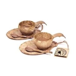 Kupilka Boîte-cadeau-Tasse, Cuillère Et Assiette-Original (Marron) -Camping En Plein Air Boutique kupilka boite cadeau tasse cuillere et assiette original marron 3