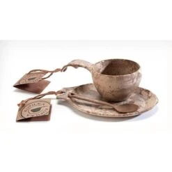 Kupilka Boîte-cadeau-Tasse, Cuillère Et Assiette-Original (Marron) -Camping En Plein Air Boutique kupilka boite cadeau tasse cuillere et assiette original marron 5