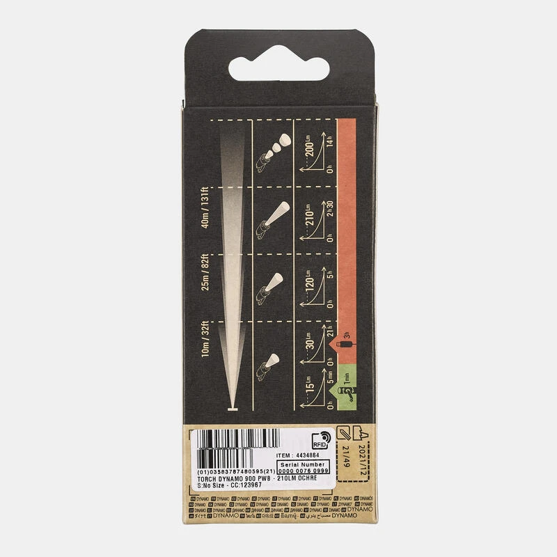 Lampe torche rechargeable et batterie externe - 210 lumens - DYNAMO 900 PWB Lampe Torche Rechargeable Et Batterie Externe - 210 Lumens - DYNAMO 900 PWB -Camping En Plein Air Boutique lampe torche rechargeable et batterie externe 210 lumens dynamo 900 pwb 9