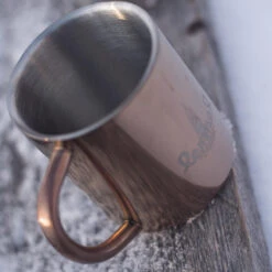 Lemmel Mug Isolé à Double Paroi - Acier Inoxydable/Cuivre - Logo Lemmel -Camping En Plein Air Boutique lemmel mug isole a double paroi acier inoxydablecuivre logo lemmel 1