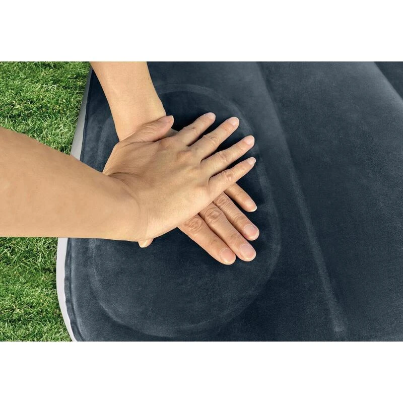 Matelas gonflable - Intex Downy -2 personnes - 152x203x25 cm (BxLxH) Matelas Gonflable - Intex Downy -2 Personnes - 152x203x25 Cm (BxLxH) -Camping En Plein Air Boutique matelas gonflable intex downy 2 personnes 152x203x25 cm bxlxh 2