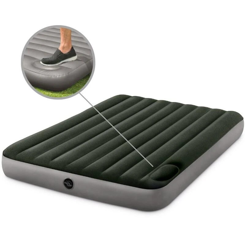 Matelas gonflable - Intex Downy -2 personnes - 152x203x25 cm (BxLxH) Matelas Gonflable - Intex Downy -2 Personnes - 152x203x25 Cm (BxLxH) -Camping En Plein Air Boutique matelas gonflable intex downy 2 personnes 152x203x25 cm bxlxh 4