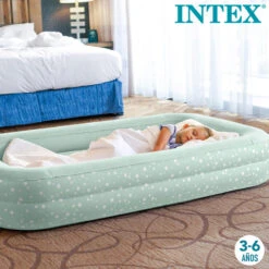 Matelas Gonflable - Intex Kidz - Matelas Gonflable Pour Enfants - 1 Personne -Camping En Plein Air Boutique matelas gonflable intex kidz matelas gonflable pour enfants 1 personne 3