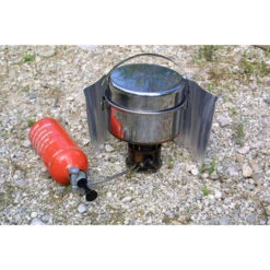 Origin Outdoors Windscreen En Aluminium (Rouleau) 18cm De Hauteur -Camping En Plein Air Boutique origin outdoors windscreen en aluminium rouleau 18cm de hauteur 3