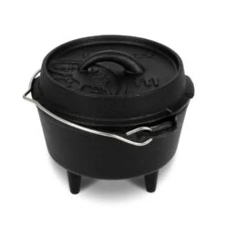 Petromax Dutch Oven FT1-1QT - Avec Pieds -Camping En Plein Air Boutique petromax dutch oven ft1 1qt avec pieds 4