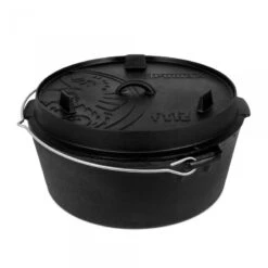Petromax Dutch Oven FT12-12QT - Sans Pieds -Camping En Plein Air Boutique petromax dutch oven ft12 12qt sans pieds 3