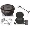 Petromax Dutch Oven FT6-6QT (avec Pieds) Ensemble - Poêle + Sac De Rangement + -Camping En Plein Air Boutique petromax dutch oven ft6 6qt avec pieds ensemble poele sac de rangement