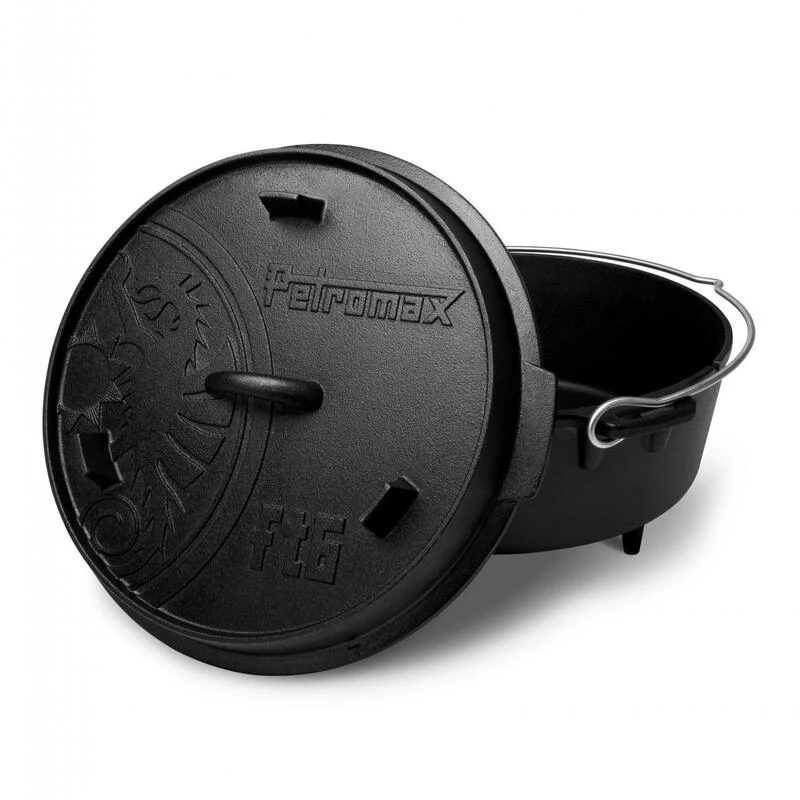 Petromax Dutch Oven FT6-6QT - Avec Pieds Petromax Dutch Oven FT6-6QT - Avec Pieds -Camping En Plein Air Boutique petromax dutch oven ft6 6qt avec pieds