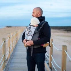 PORTE-BÉBÉ PHYSIOLOGIQUE EN COTON BIO - CLIPTSY - BAMBIN De 10 Kg à 3 Ans -Camping En Plein Air Boutique porte bebe physiologique en coton bio cliptsy bambin de 10 kg a 3 ans 2