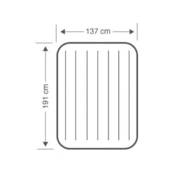 Intex Prestige Downy Full Airbed - Lit Gonflable - 191x137x25cm - Avec Accessoires 5 Intex Prestige Downy Full Airbed - Lit Gonflable - 191x137x25cm - Avec Accessoires -Camping En Plein Air Boutique prestige downy full airbed lit gonflable 191x137x25cm avec accessoires 3