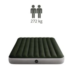 Intex Prestige Downy Jr. Twin Airbed - Lit Gonflable - 191x152x25cm - Avec Accessoires -Camping En Plein Air Boutique prestige downy jr twin airbed lit gonflable 191x152x25cm avec accessoires 2