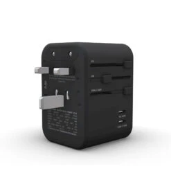 Prise Mondiale Universelle RollingSQUARE Avec 2 USB-C Et 3 USB-A -Camping En Plein Air Boutique prise mondiale universelle rollingsquare avec 2 usb c et 3 usb a 1