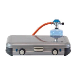 Campingaz Réchaud De Camping à Gaz 2 Feux Camp & Grill - Plancha, Grill Et Wok -Camping En Plein Air Boutique rechaud de camping a gaz 2 feux camp and grill plancha grill et wok 4