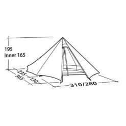 Robens Cône Vert PRS - Tipi Tent Pour Quatre Personnes 4 Robens Cône Vert PRS - Tipi Tent Pour Quatre Personnes -Camping En Plein Air Boutique robens cone vert prs tipi tent pour quatre personnes 2