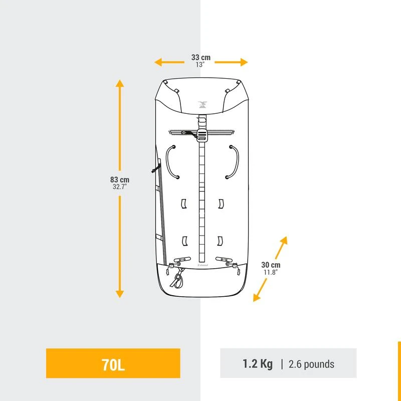 SAC A DOS D'ALPINISME 70 LITRES - MAKALU 45/70 ROUGE Simond SAC A DOS D'ALPINISME 70 LITRES - MAKALU 45/70 ROUGE -Camping En Plein Air Boutique sac a dos dalpinisme 70 litres makalu 4570 rouge 1