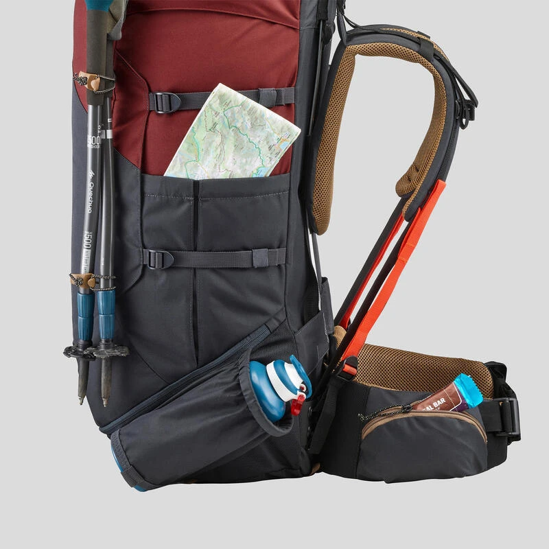 Sac à dos de trekking Homme 70 L - MT100 EASYFIT Sac à Dos De Trekking Homme 70 L - MT100 EASYFIT -Camping En Plein Air Boutique sac a dos de trekking homme 70 l mt100 easyfit 9