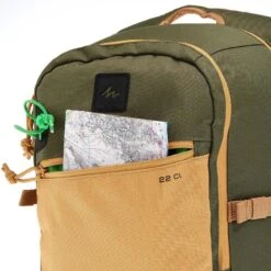 Quechua Sac à Dos E 22 CL Vert/beige, 22 Litres -Camping En Plein Air Boutique sac a dos e 22 cl vertbeige 22 litres 6