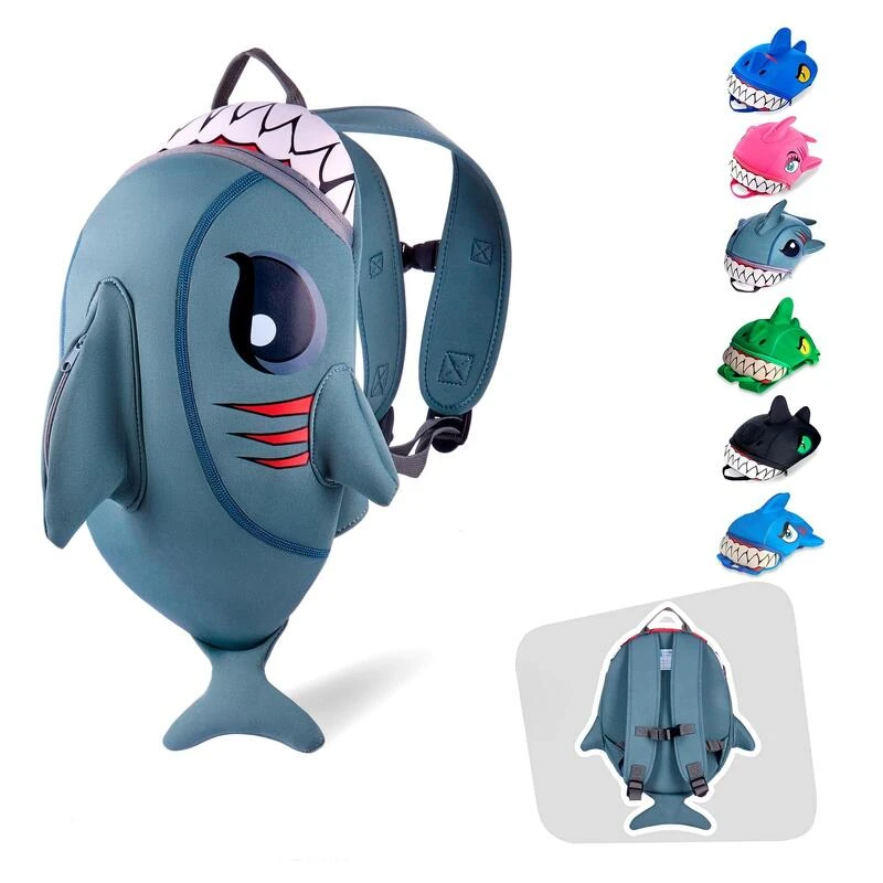 Sac à dos pour enfants | Requin Gris | Crazy Safety | Testé et certifié Sac à Dos Pour Enfants | Requin Gris | Crazy Safety | Testé Et Certifié -Camping En Plein Air Boutique sac a dos pour enfants requin gris crazy safety teste et certifie 3
