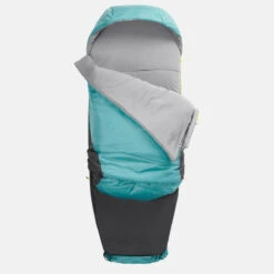 Quechua SAC DE COUCHAGE ENFANT 2 EN 1 - SLEEPIN BED JUNIOR 10°C BLEU -Camping En Plein Air Boutique sac de couchage enfant 2 en 1 sleepin bed junior 10c bleu 3